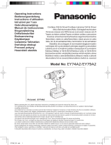 Panasonic EY79A2 Instrukcja obsługi
