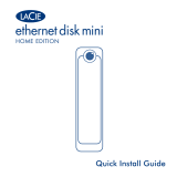 LaCie Ethernet Disk mini-Home Edition Instrukcja obsługi
