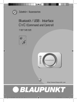 Blaupunkt BLUETOOTH-USB INTERFACE CNC Instrukcja obsługi