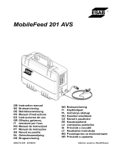 ESAB MobileFeed 201 AVS Instrukcja obsługi