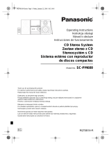 Panasonic SCPM600EG Instrukcja obsługi