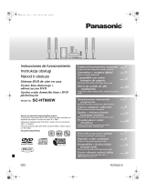 Panasonic SCHT885W Instrukcja obsługi