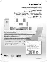 Panasonic SCPT150 Instrukcja obsługi