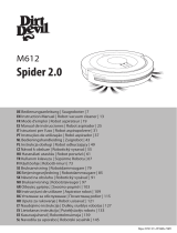 Dirt Devil SPIDER 2,0 TRACKER M613 Instrukcja obsługi