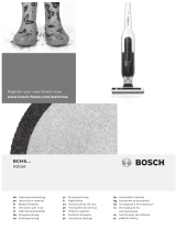 Bosch BCH6PETGB 25V ATHLET ProAnimal Cordless Vacuum Cleaner Instrukcja obsługi