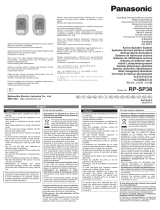 Panasonic RP-SP38 Instrukcja obsługi