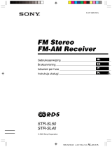 Sony STR-SL40 Instrukcja obsługi