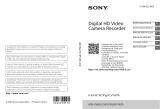 Sony HDR-PJ620 Instrukcja obsługi