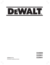 DeWalt D25901K Instrukcja obsługi