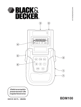 Black & Decker BDM100 Instrukcja obsługi