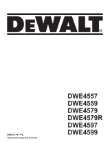 DeWalt DWE4559 Instrukcja obsługi