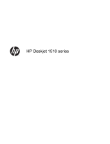 HP Deskjet Ink Advantage 1510 All-in-One Printer series Instrukcja obsługi