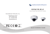 Grandstream GXV3611IR_HD Quick Installation Guide