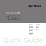 Avermedia TD310 Skrócona instrukcja obsługi