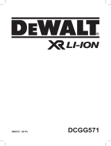 DeWalt DCGG571 Instrukcja obsługi