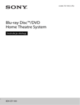 Sony BDV-EF1100 Instrukcja obsługi