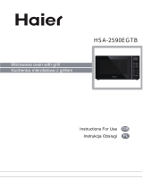 Haier HSA-2590EGTB Instructions For Use Manual