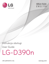 LG LGD390N.ACZEWH Instrukcja obsługi