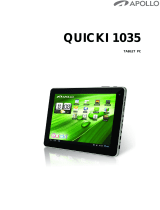 Apollo QUICKI 731 Instrukcja obsługi