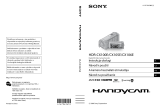 Sony HDR-CX100E Instrukcja obsługi