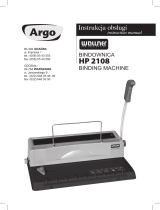 Argo HP 2108 Instrukcja obsługi