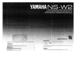 Yamaha NS-W2 Instrukcja obsługi