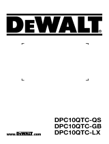 DeWalt DPC10QTC Instrukcja obsługi