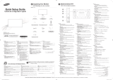 Samsung UD55C-B Skrócona instrukcja obsługi