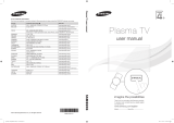 Samsung PS43D450A2W Skrócona instrukcja obsługi