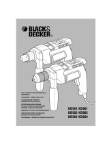 BLACK+DECKER KD564 Instrukcja obsługi