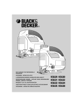 BLACK DECKER KS630 T1 Instrukcja obsługi