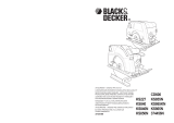 BLACK DECKER ks 855 n Instrukcja obsługi