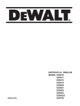 DeWalt D28750 T 1 Instrukcja obsługi