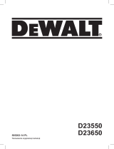 DeWalt D23550 Instrukcja obsługi
