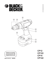 Black & Decker CP12 Instrukcja obsługi