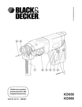 BLACK DECKER KD650 Instrukcja obsługi
