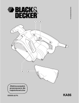 Black & Decker KA86 Instrukcja obsługi