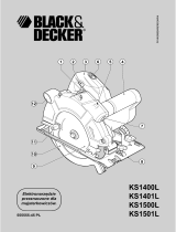 BLACK DECKER KS1500L T1 Instrukcja obsługi