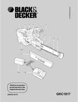 BLACK DECKER GKC1817 Instrukcja obsługi