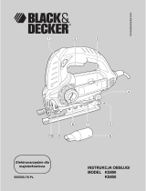 Black & Decker KS800E Instrukcja obsługi