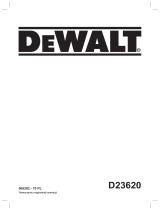 DeWalt D23620 Instrukcja obsługi
