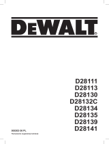DeWalt D28134 Instrukcja obsługi