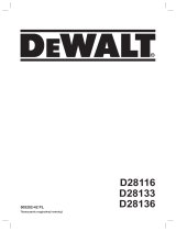 DeWalt D28116 Instrukcja obsługi