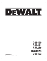 DeWalt D28490 Instrukcja obsługi