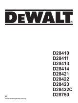 DeWalt D28410 Instrukcja obsługi