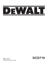 DeWalt DCD710 Instrukcja obsługi