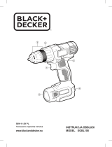 Black & Decker EGBL108 Instrukcja obsługi