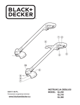 Black & Decker GL360 Instrukcja obsługi