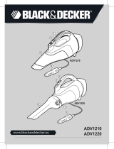 Black & Decker ADV1220 Instrukcja obsługi