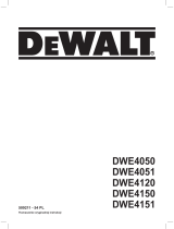 DeWalt DWE4051 Instrukcja obsługi